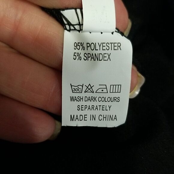 Unusual unique corset black trousers pants medium NWOT - Picture 6 of 15